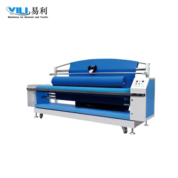 Automatic edge alignment fabric rolling Machine2 1