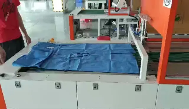Automatic Garment Folding And Packaging machine     Model:YL-QZB-S181 1