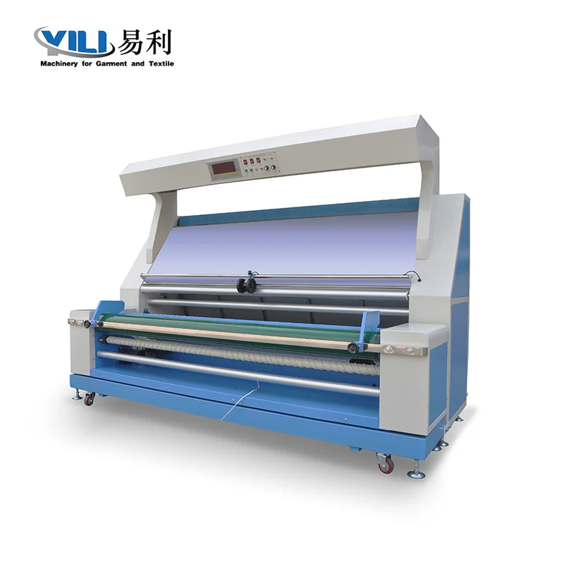 YL-2100C-ED  YL-2100C-ED-LC-W Knitted and Woven Fabric Inspection and Rolling Machine (Roll to Roll with edge alignment control) 1