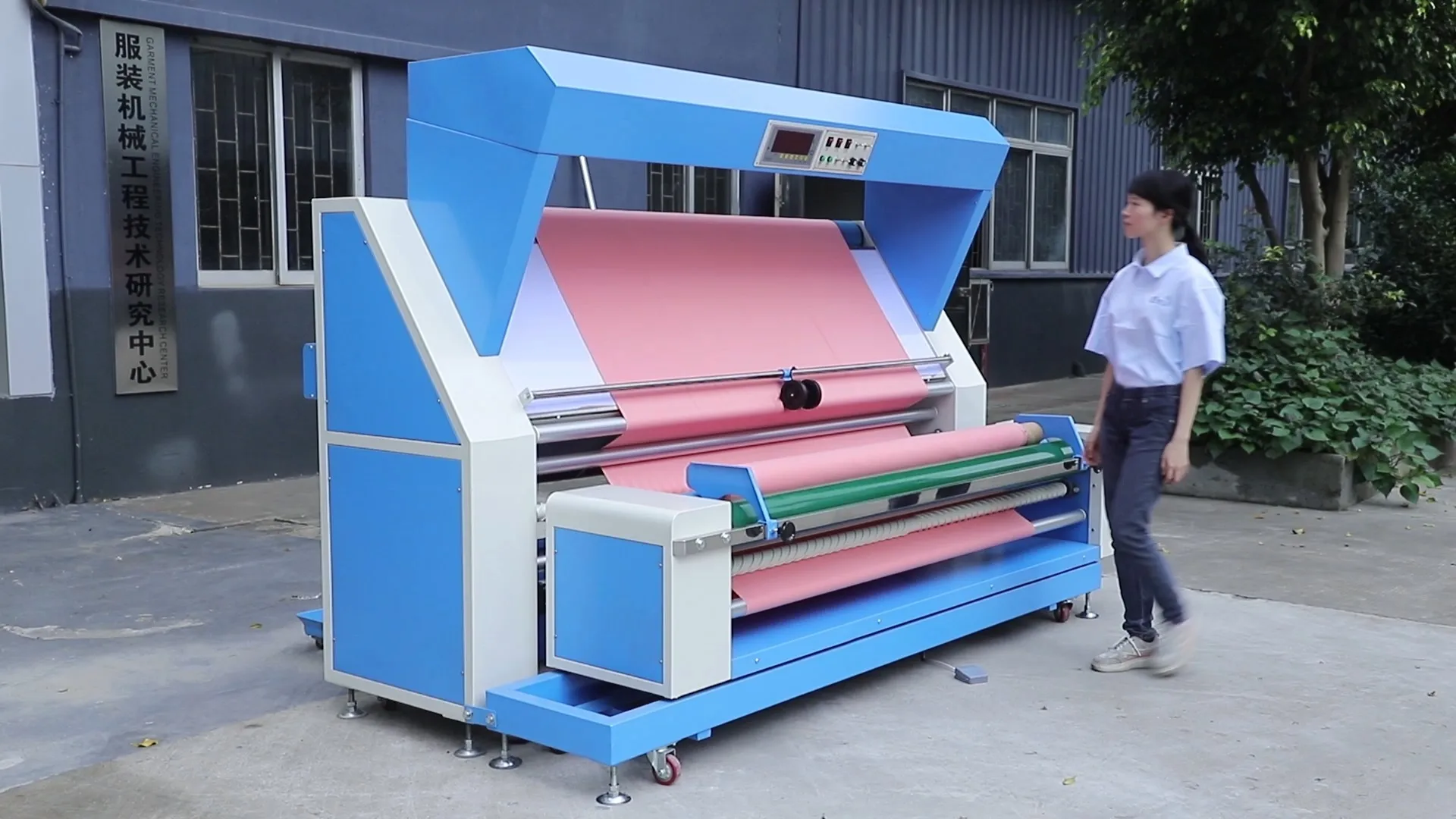 YL-1800C-JS-ED    YL-2100C-JS-ED    Knitted & Woven Fabric Inspection Machine  (Roll to Roll,Roll to Relaxing,Relaxing to Roll,Relaxing to Relaxing) 1
