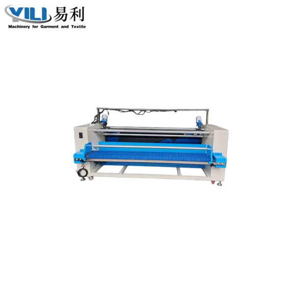 YL-2100F-EC   YL-2100F-J-EC  Fabric Rolling Machine  (Roll to Roll with edge cutter) 1