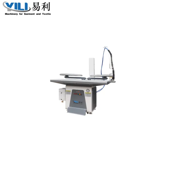 طاولة كيّ تعمل بالشفط YL-128A-DS-U YL-128B-DS-U مزودة بمولد طاقة مدمج (مع مدخنة) ورافعة مزدوجة 1